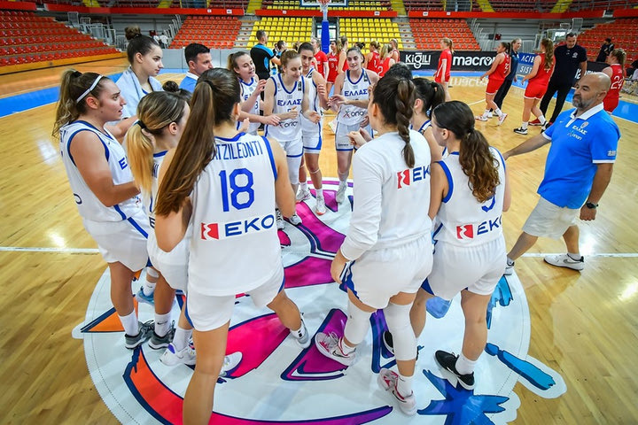 Σε Live Streaming ο αγώνας της Εθνικής Νέων Γυναικών με τη Γερμανία για την 5η θέση του Ευρωπαϊκού Πρωταθλήματος U20 Β’
