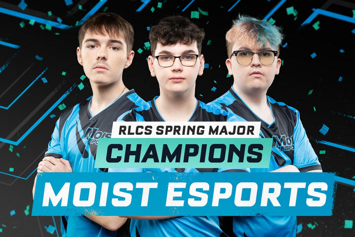 H Moist esports νικήτρια του RLCS Spring Major