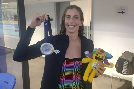 Μεσογειακοί Αγώνες: Ασημένια η Ντουντουνάκη στα 100μ. πεταλούδα