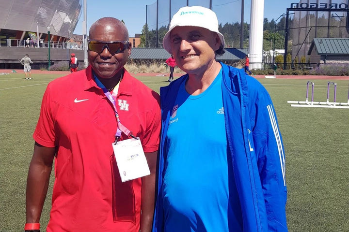 Γιώργος Πομάσκι – Καρλ Λιούις: Συνάντηση θρύλων στο Όρεγκον