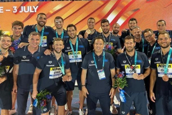 H Nikon συγχαίρει την ελληνική ομάδα πόλο για την κατάκτηση της τρίτης θέσης στο Παγκόσμιο Πρωτάθλημα Υγρού Στίβου