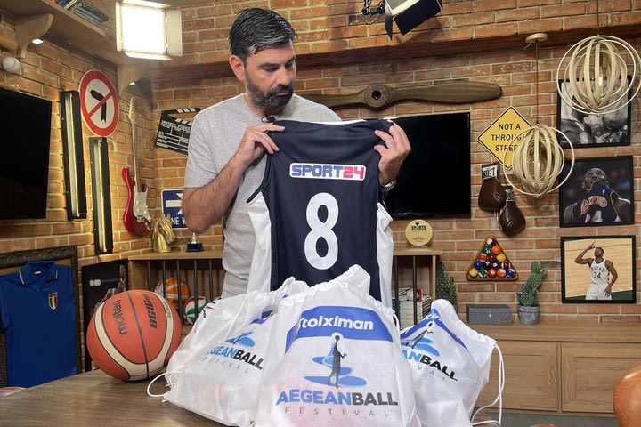 Οι εμφανίσεις του SPORT24 για το Stoiximan AegeanBall Festival 2022