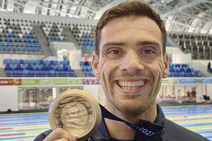 Μεσογειακοί Αγώνες: Αργυρό μετάλλιο ο Βαζαίος στα 200μ. πεταλούδα