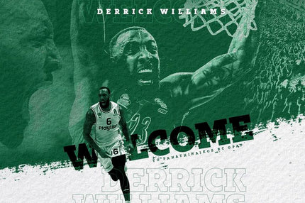 Παναθηναϊκός μεταγραφές: Ανακοινώθηκε ο Γουίλιαμς