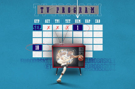 Eurobasket 2022: Το αναλυτικό πρόγραμμα και οι τηλεοπτικές μεταδόσεις