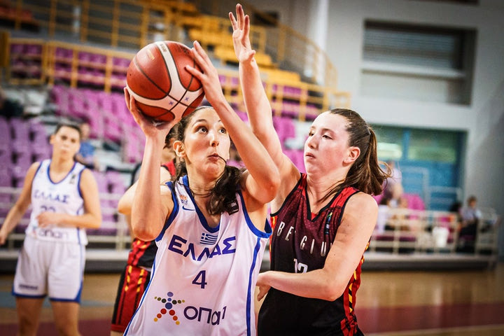 Ελλάδα – Βέλγιο 35-60: Πρώτη ήττα για Νεάνιδες στον όμιλο του Eurobasket U18, με Πολωνία στις 16