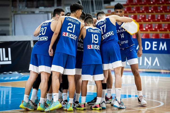 Μαυροβούνιο – Ελλάδα 45-79: Με σπασμένα τα φρένα η Εθνική Παίδων, έκανε το 3/3