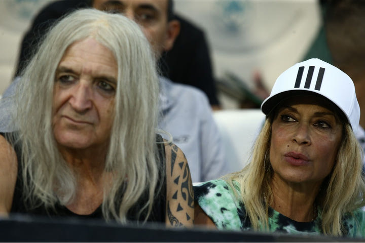 Παναθηναϊκός – Σλάβια: Καρβέλας και Βίσση στις εξέδρες της Λεωφόρου