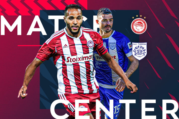 LIVE: Ολυμπιακός – ΠΑΣ Γιάννινα