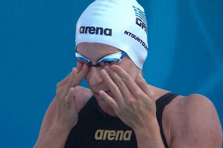 Παγκόσμιο Υγρού Στίβου: Η Άννα Ντουντουνάκη κατετάγη έβδομη στον κόσμο στα 50 μέτρα πεταλούδα