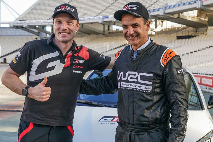 Ο Κυριάκος Μητσοτάκης οδήγησε στην Υπερειδική του ΕΚΟ Ράλλυ Ακρόπολις