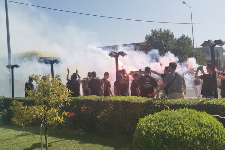 ΑΕΚ: Θερμή υποδοχή για την αποστολή της Ένωσης στο Αγρίνιο
