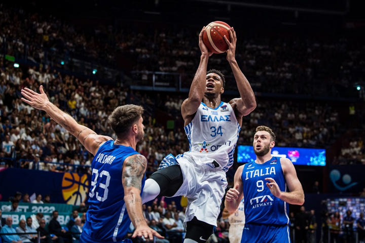 EuroBasket 2022, Ελλάδα – Ιταλία: Τα εντυπωσιακά highlights του Γιάννη Αντετοκούνμπο