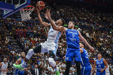 Ελλάδα – Ιταλία: Ο Αντετοκούνμπο που πρόσφερε 40 πόντους και τα 4/15 σουτ των Ιταλών μπροστά στον Αγραβάνη