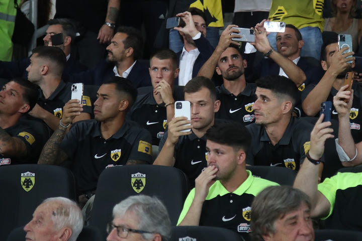 OPAP Arena: Εντυπωσιασμένοι οι παίκτες της ΑΕΚ στα επίσημα του νέου γηπέδου
