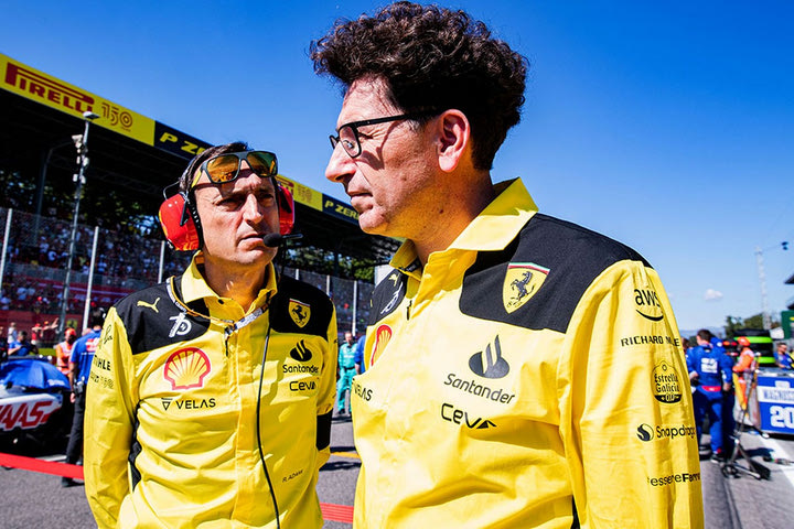 Formula 1: Δεν τρίζει η καρέκλα του Ματία Μπινότο, η Ferrari στηρίζει τον διοικητή της Scuderia