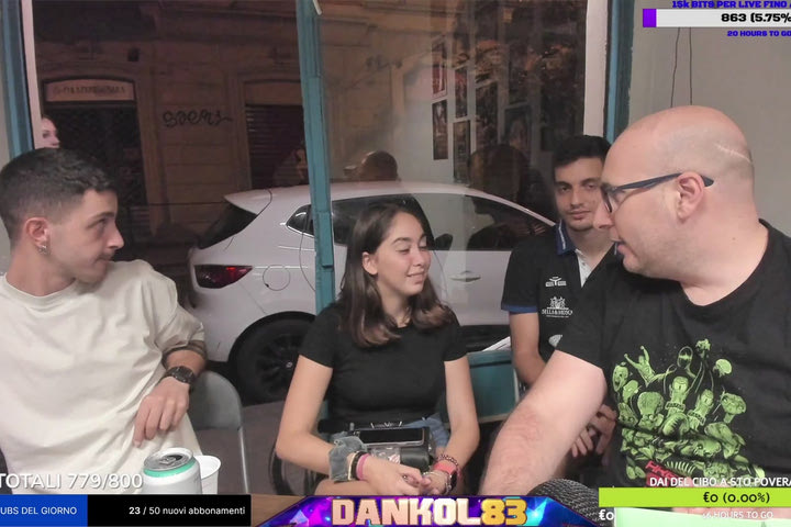 Πυροβολισμοί σε εκπομπή γνωστού Ιταλού streamer