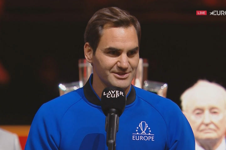 Φέντερερ: “Θα είμαι και του χρόνου στο Laver Cup από άλλο πόστο, σας ευχαριστώ για όλα”