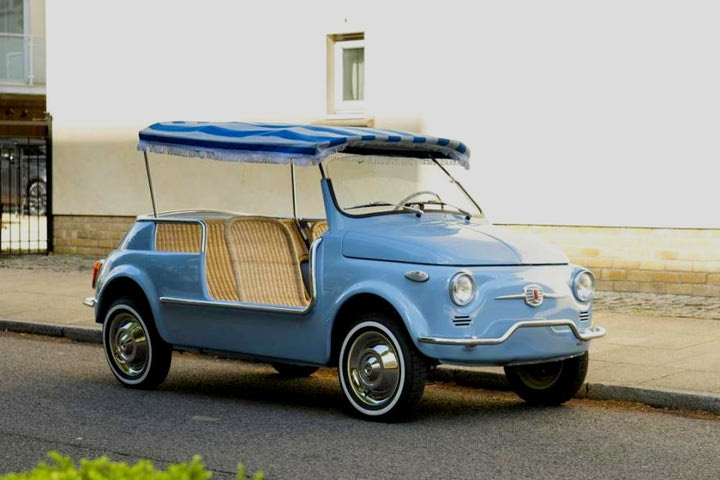 Fiat 500 Jolly: Όταν το Πεντακοσαράκι έβαλε τα καλοκαιρινά του