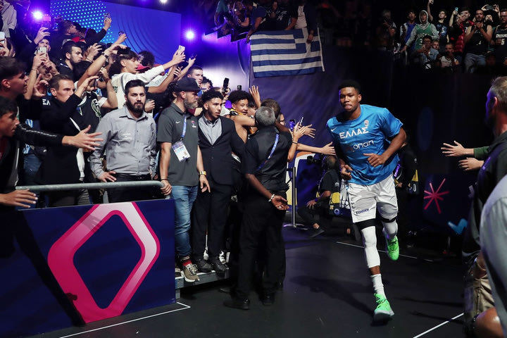 Εθνική μπάσκετ: Sold out το ματς με την Γερμανία, πάνω από 5.000 Έλληνες στο πλευρό της γαλανόλευκης