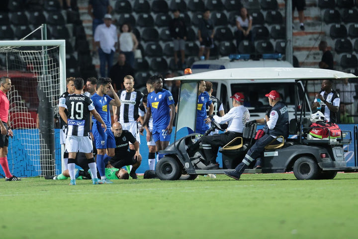 ΠΑΟΚ: Στο νοσοκομείο ο Κοτάρσκι, διάσειση η πρώτη εκτίμηση