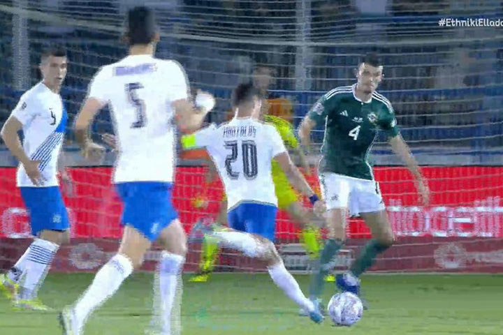 Το υπέροχο γκολ του Μάνταλου για το 3-1 της Εθνικής και η αντίδραση του Πογέτ