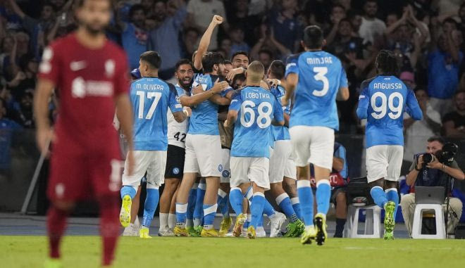 Το 4-0 της Νάπολι απέναντι στη Λίβερπουλ