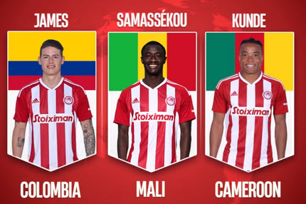 Ολυμπιακός: Οι 17 ποδοσφαιριστές που θα αγωνιστούν με τις εθνικές ομάδες της χώρας τους