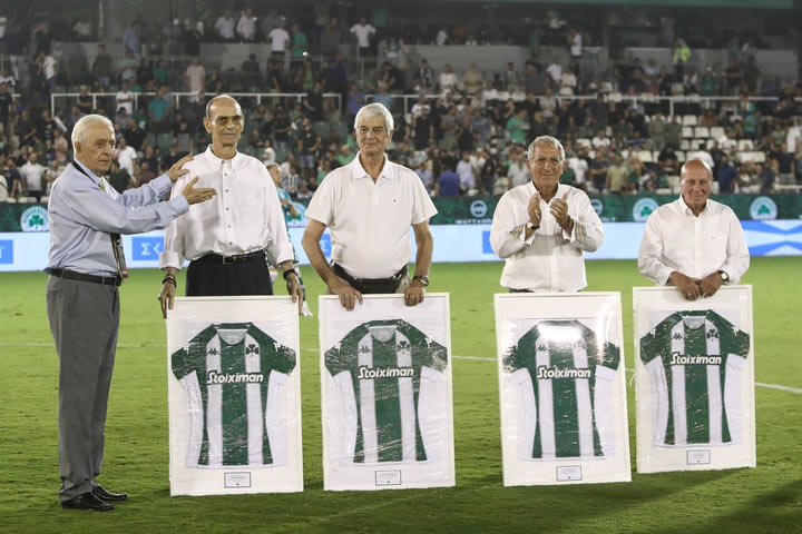 Παναθηναϊκος: Βράβευση για Δομάζο, Αντωνιάδη, Οικονομόπουλο και Φυλακούρη
