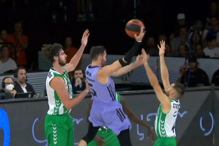 Η αδιανόητη no look assist του Ρούντι στον Πουαριέ