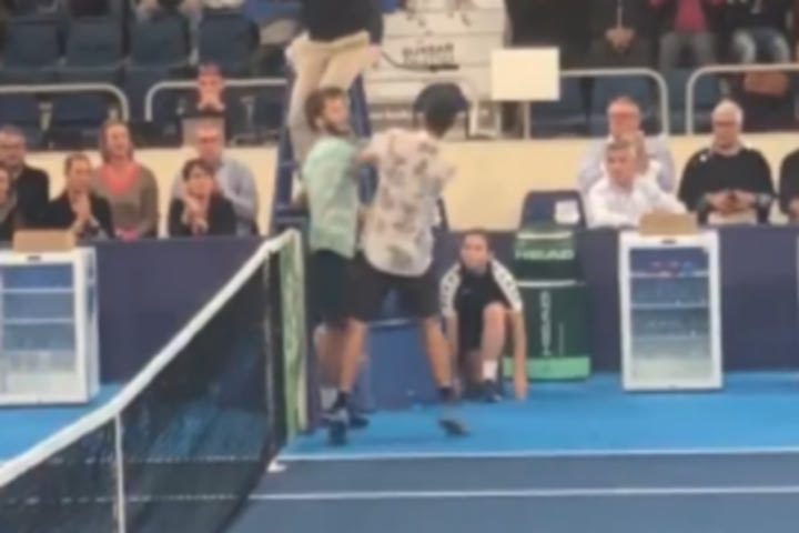 Απίστευτο σκηνικό στο Challenger της Ορλεάνης: Μουτέ και Αντρέεφ λίγο έλειψε να έρθουν στα χέρια