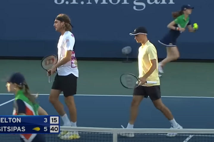 US Open: Αποκλεισμός για τα αδέρφια Τσιτσιπά με χαμένα match points