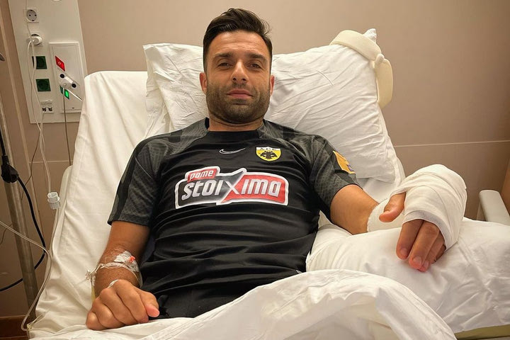 Τζαβέλλας: “Μια σημαντική νίκη για την ΑΕΚ, μια άτυχη στιγμή για μένα, μετράω αντίστροφά για την επιστροφή”