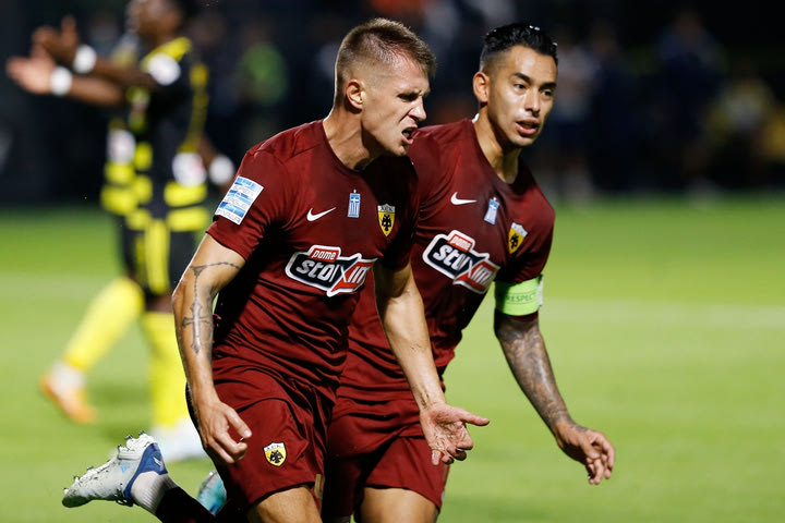 Super League: Το γκολ του Σιμάνσκι στο Άρης – ΑΕΚ το καλύτερο της 7ης αγωνιστικής