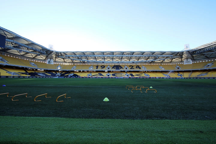 Η πρώτη προπόνηση της ΑΕΚ στην OPAP Arena