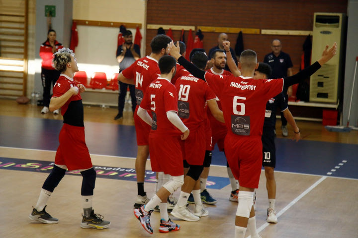 League Cup βόλεϊ: Ο Αριστοτέλης Σκύδρας στην οκτάδα, επικράτησε 3-0 του Άθλου Ορεστιάδας