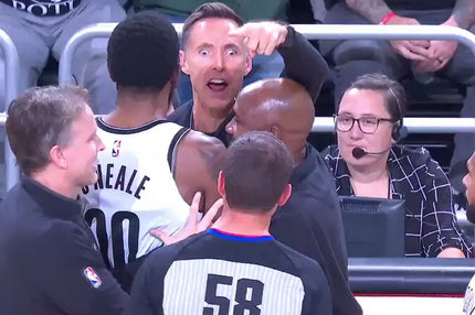 Ο Στιβ Νας τρελάθηκε κι αποβλήθηκε όταν ζήτησε επιθετικό του Αντετοκούνμπο στο flopping του Μιλς