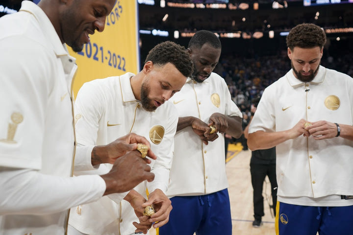 NBA, Γουόριορς: Οι πρωταθλητές παρέλαβαν τα δαχτυλίδια τους