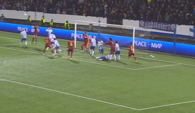 Τα highlights της εκτός έδρας νίκης της Ρόμα επί της Ελσίνκι