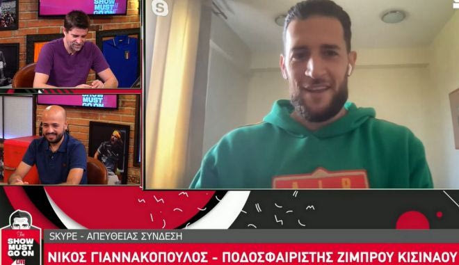 Ο Νίκος Γιαννακόπουλος στο Show Must Go On