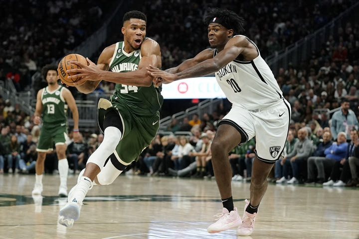 NBA, Γιάννης Αντετοκούνμπο: Τα highlights της 43αρας του κόντρα στους Νετς