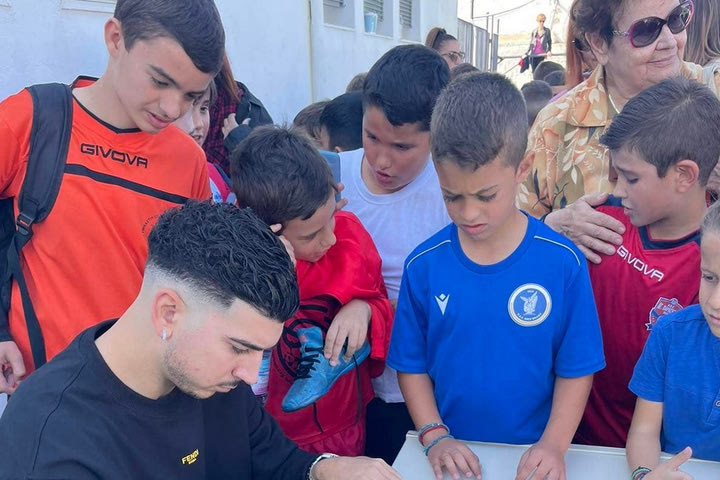 Ο Λημνιός στις ακαδημίες της Νίκης Βόλου: “Συγκινητικό να είμαι εδώ”