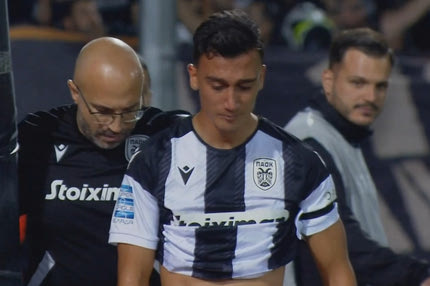 ΠΑΟΚ – Αστέρας: Λύρατζης και Τσαούσης έγιναν αναγκαστική αλλαγή και βγήκαν με λυγμούς