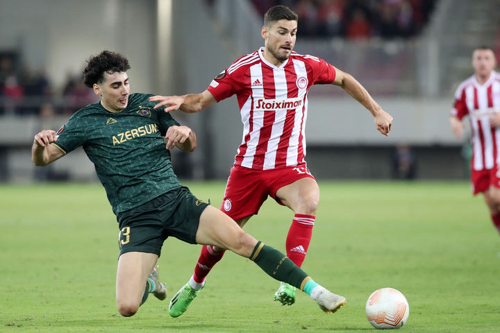 Ολυμπιακός: Η βαθμολογία στον 7ο όμιλο του Europa League μετά την ήττα από την Καραμπάγκ