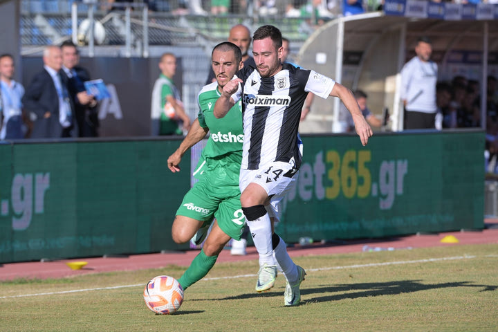 Super League: Η βαθμολογία μετά την ισοπαλία μεταξύ Λεβαδειακού και ΠΑΟΚ