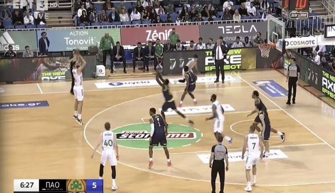 Ο Γιώργος Παπαγιάννης πέτυχε το πρώτο τρίποντο της καριέρας του