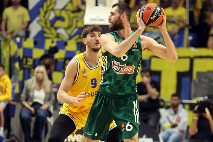 Μακάμπι Τελ Αβίβ – Παναθηναϊκός 85-74: Απογοητευτικός στην άμυνα γι’ ακόμη ένα βράδυ
