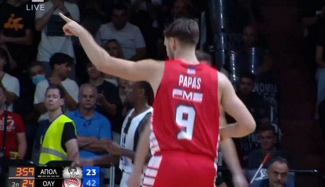 Το επιθετικό κρεσέντο του Τζορτζ Πάπας κόντρα στον Απόλλωνα Πάτρας