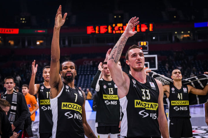 Παρτίζαν – Ζάλγκιρις Κάουνας 87-76: Πάντερ για φίλημα και τρομερή ευστοχία στις βολές