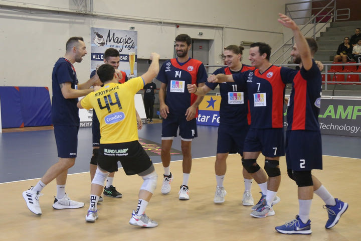 League Cup βόλεϊ: Στην οκτάδα ο Πήγασος Πολίχνης, έμεινε ζωντανός ο Αριστοτέλης Σκύδρας